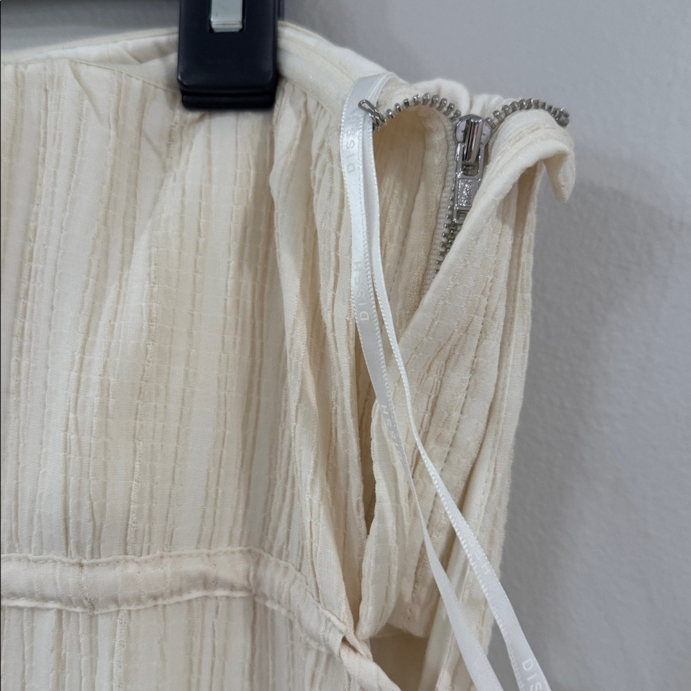 NWT DISSH Cream tube top Tunic boho lagenlook - Picture 6 of 7